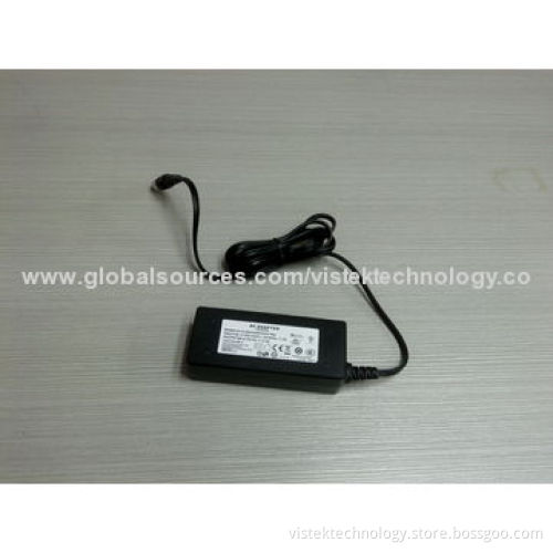 Vistek 24V/2.5A AC/DC Adapter, Low-ripple Level V Designed for AV Product/Household Appliance